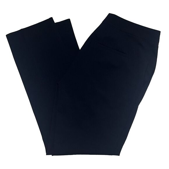 Ann Taylor Devin Fit Slim Tailored Ankle Pants in Dark Navy - Picture 3 of 9